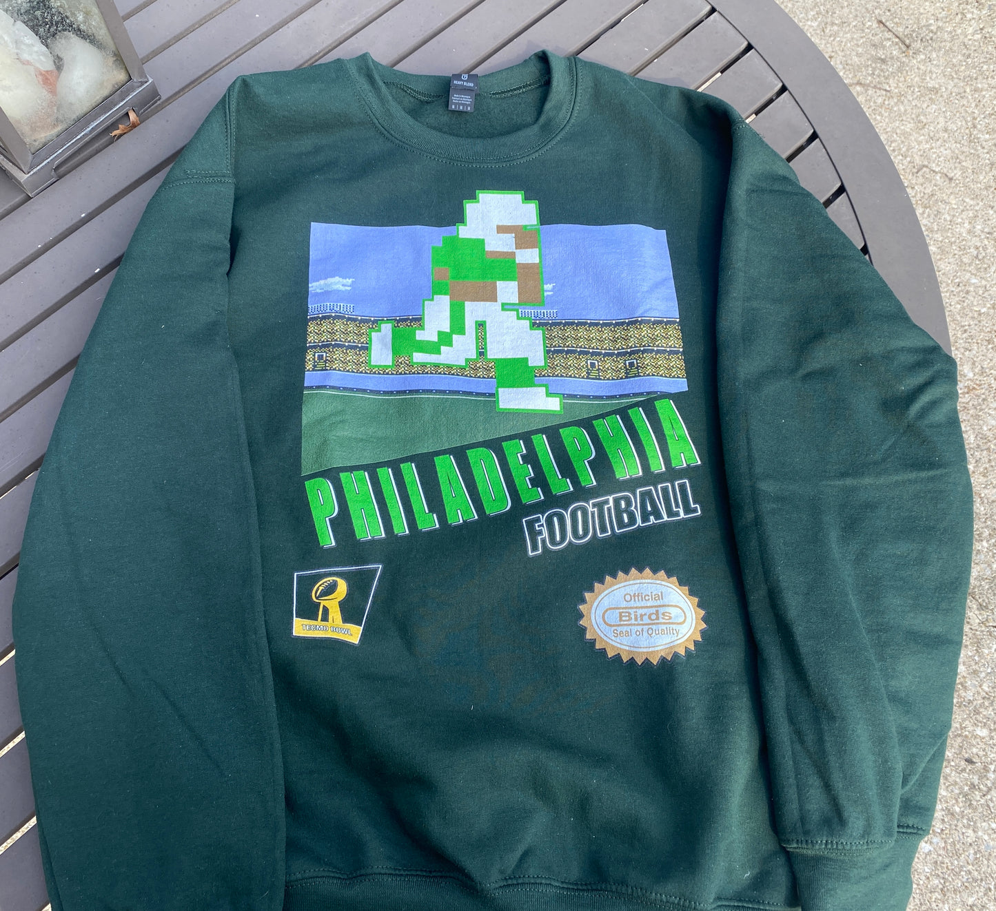 Philadelphia Tecmo Super Bowl Unisex Sweatshirt