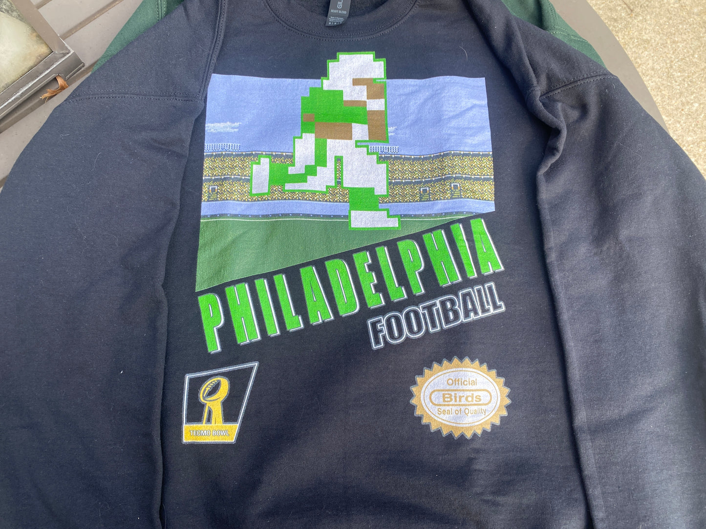 Philadelphia Tecmo Super Bowl Unisex Sweatshirt
