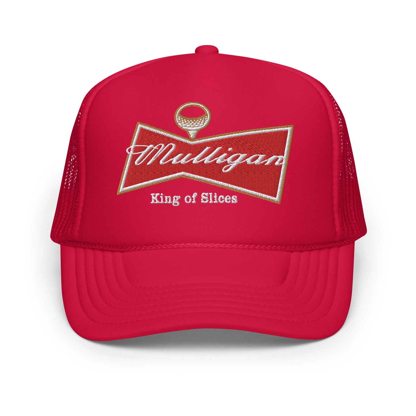 Mulligan, King of Slices | foam trucker hat