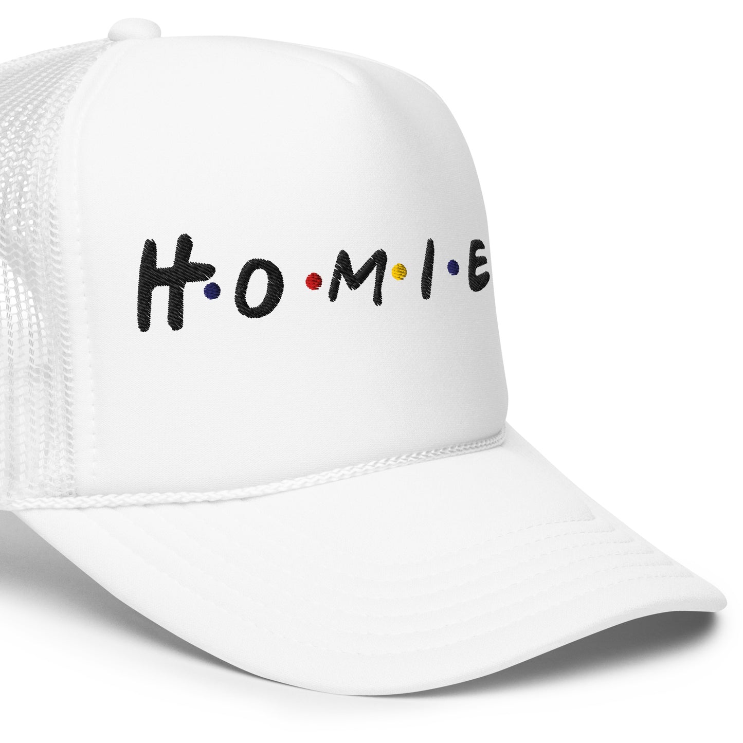 Homies | Funny and Trendy Friends Style Parody | Foam Trucker Hat