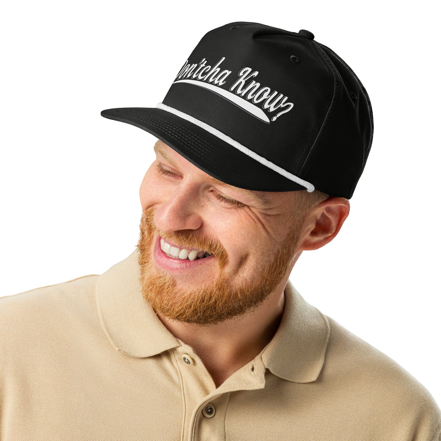 Don'tcha Know? | Funny Minnesota Midwestern Slang 5 Panel Golf Rope Hat