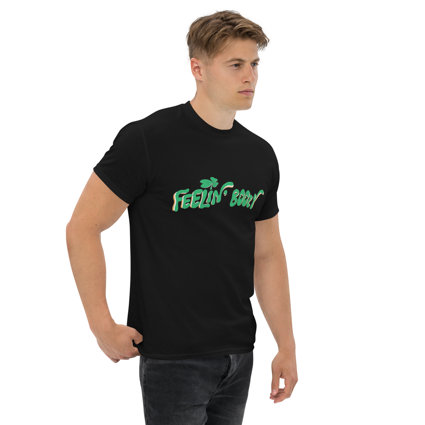 Feelin' Boozy - Trendy St Patrick's Day Themed Unisex T-shirt