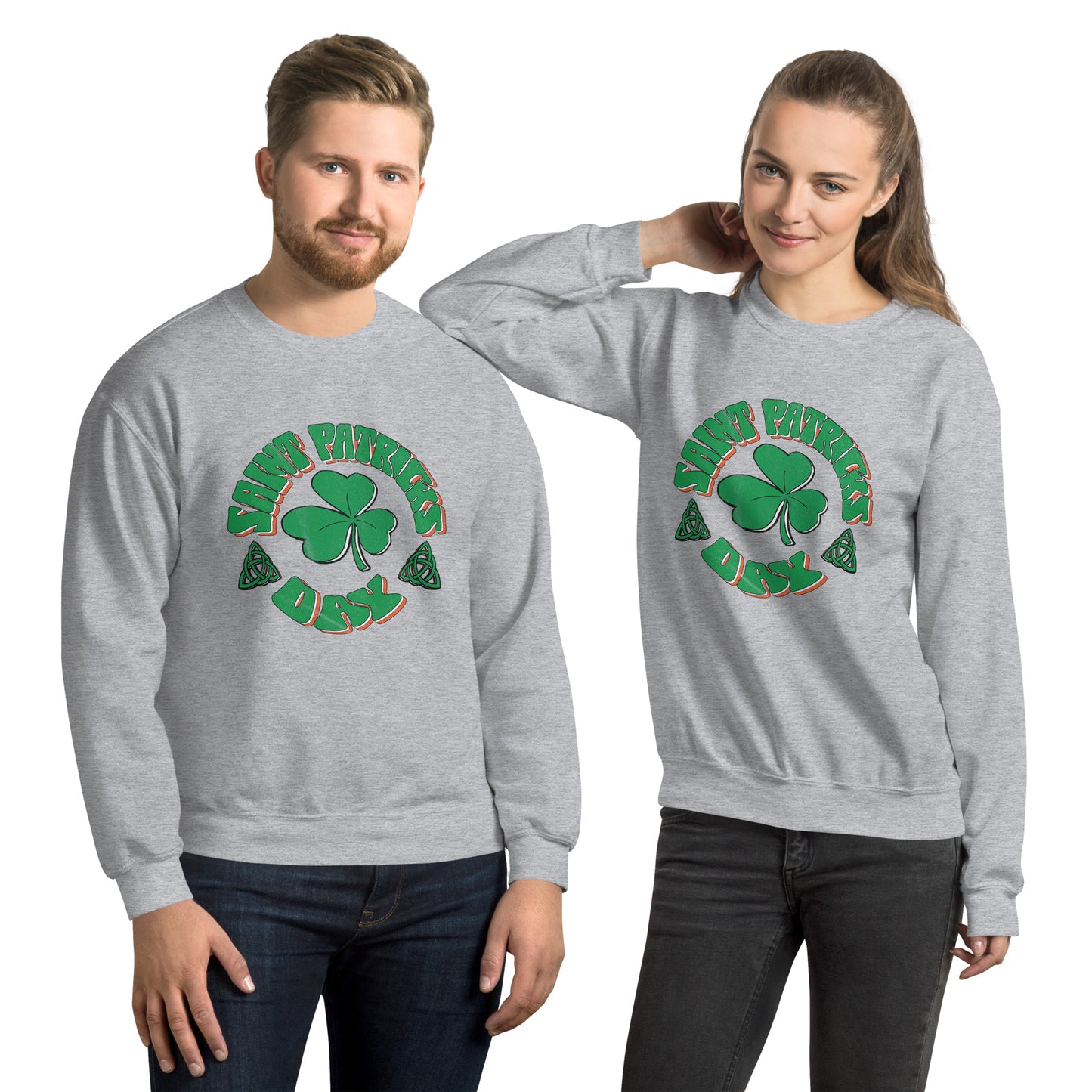 Saint Patrick's Day | Multi-color Holiday Themed Unisex Sweatshirt