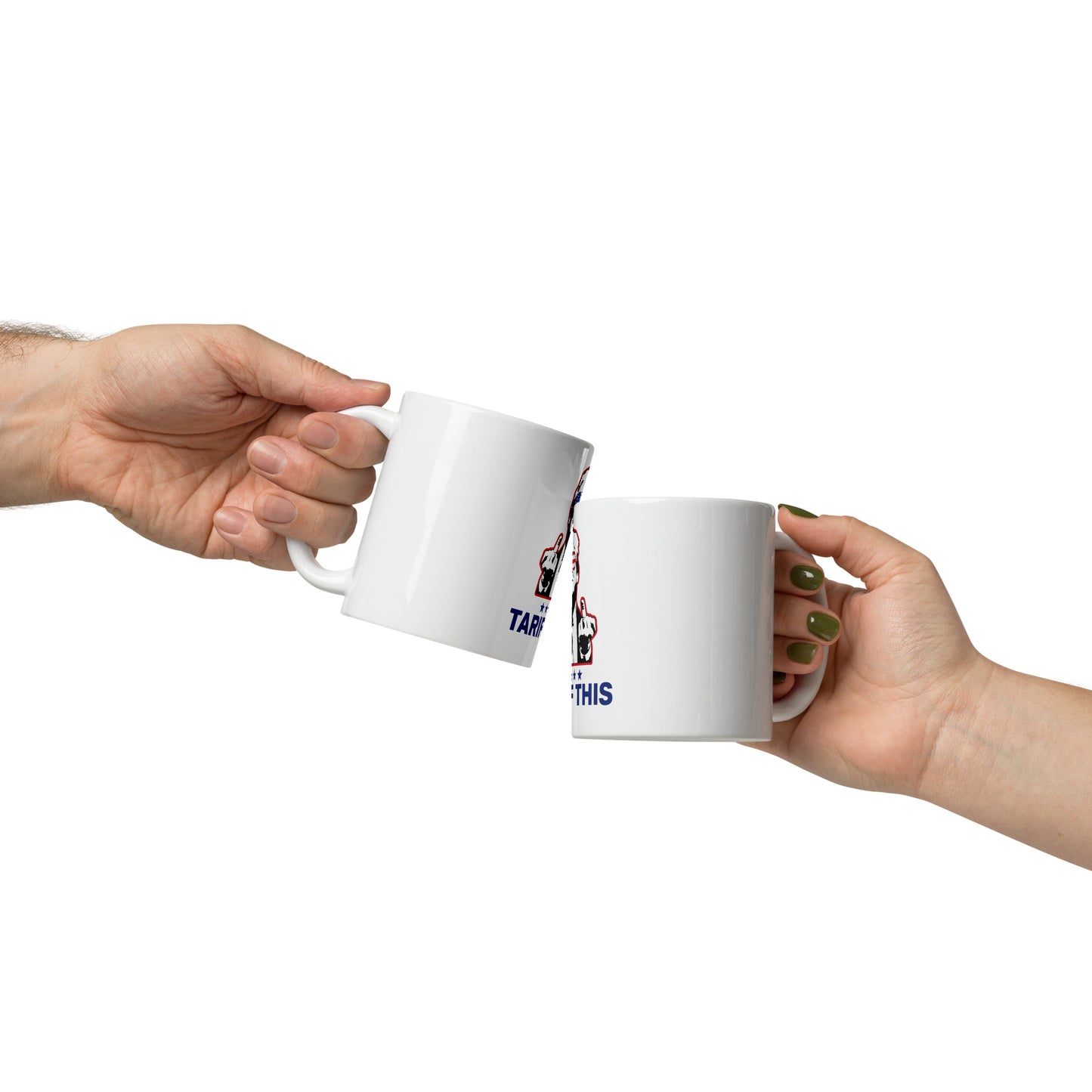 Tariff This | Funny Donald Trump Themed White Ceramic Coffee Mug 11-20oz