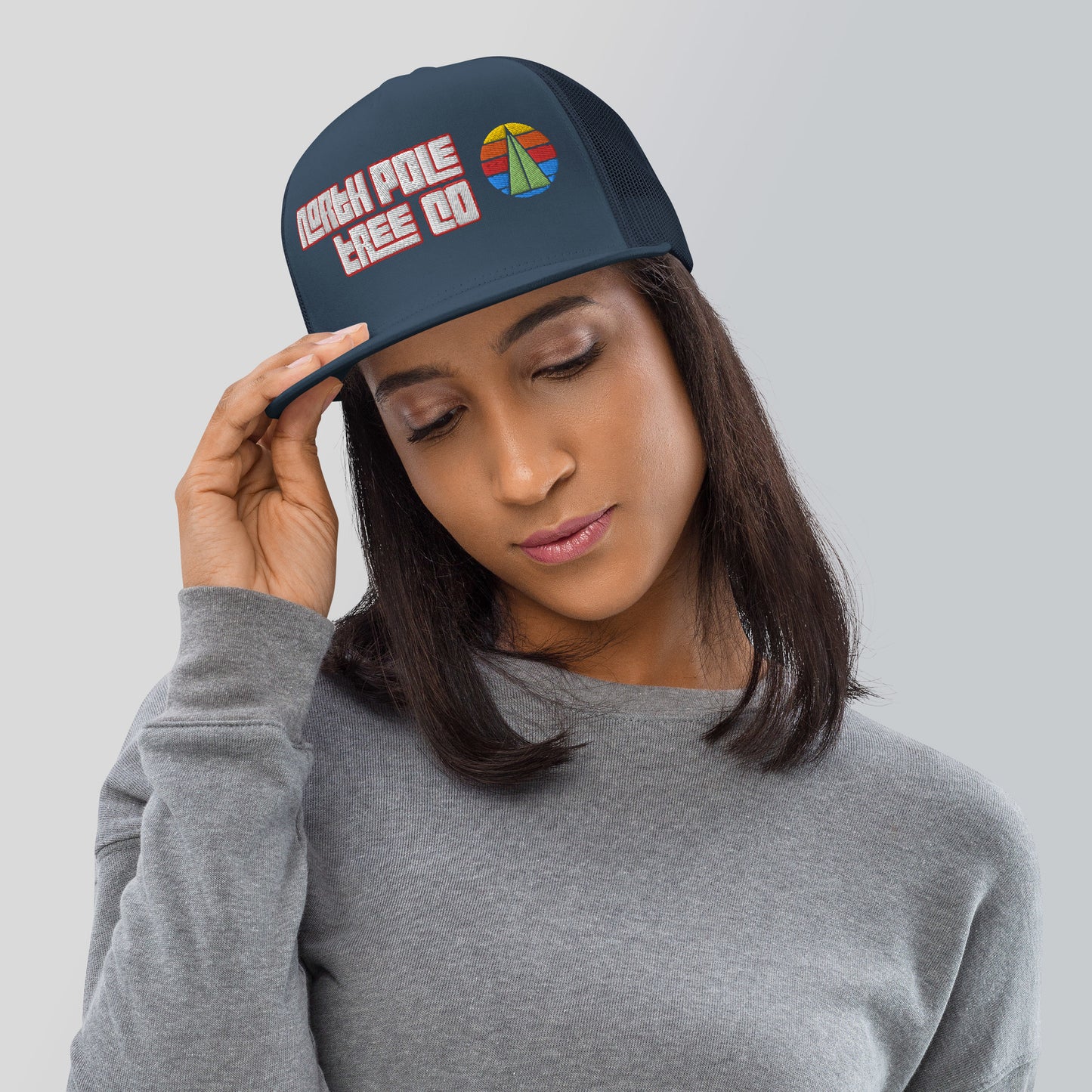 North Pole Tree Company | Retro style | Holiday themed Trucker Hat