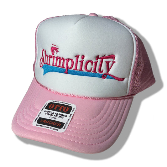 Shrimplicity | Funny, Punny, Cute, and Trendy Summer-Themed Foam Trucker Hat