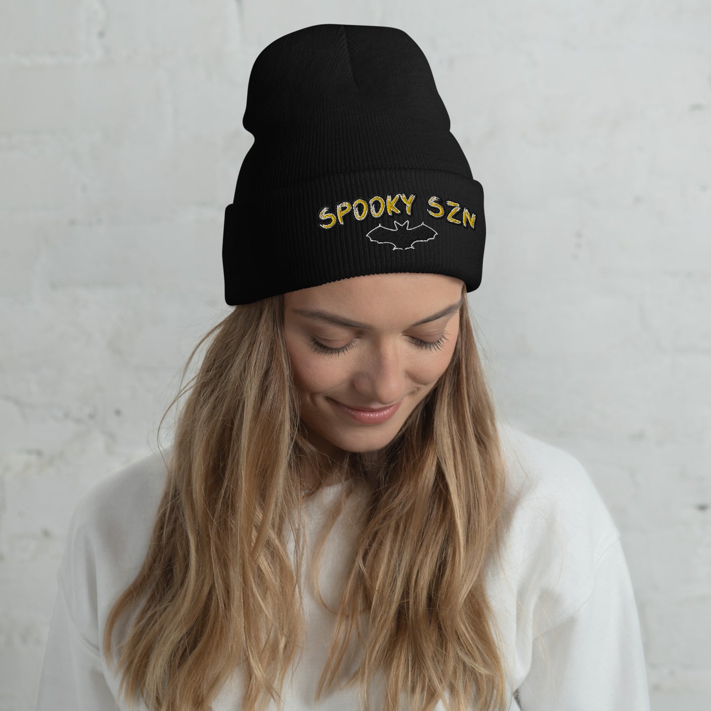 Spooky Szn | Fall themed Cuffed Beanie Unisex