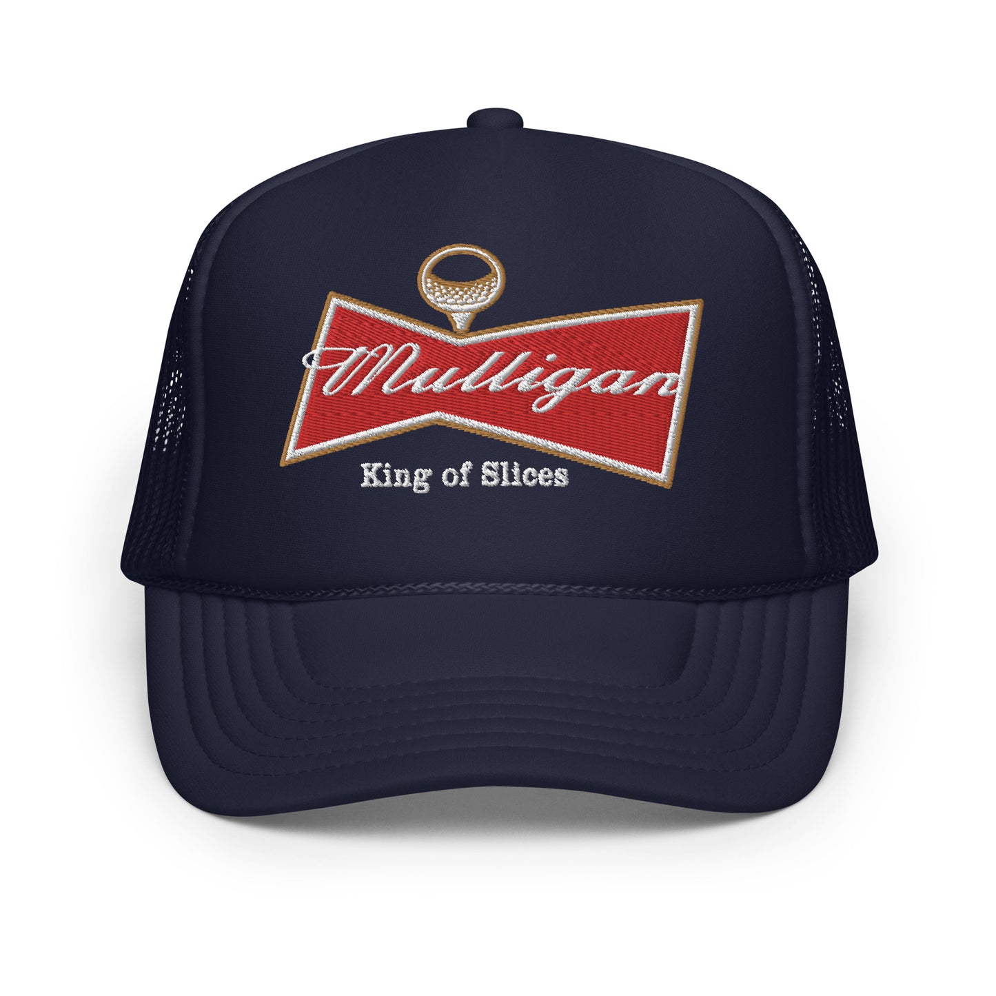 Mulligan, King of Slices | foam trucker hat