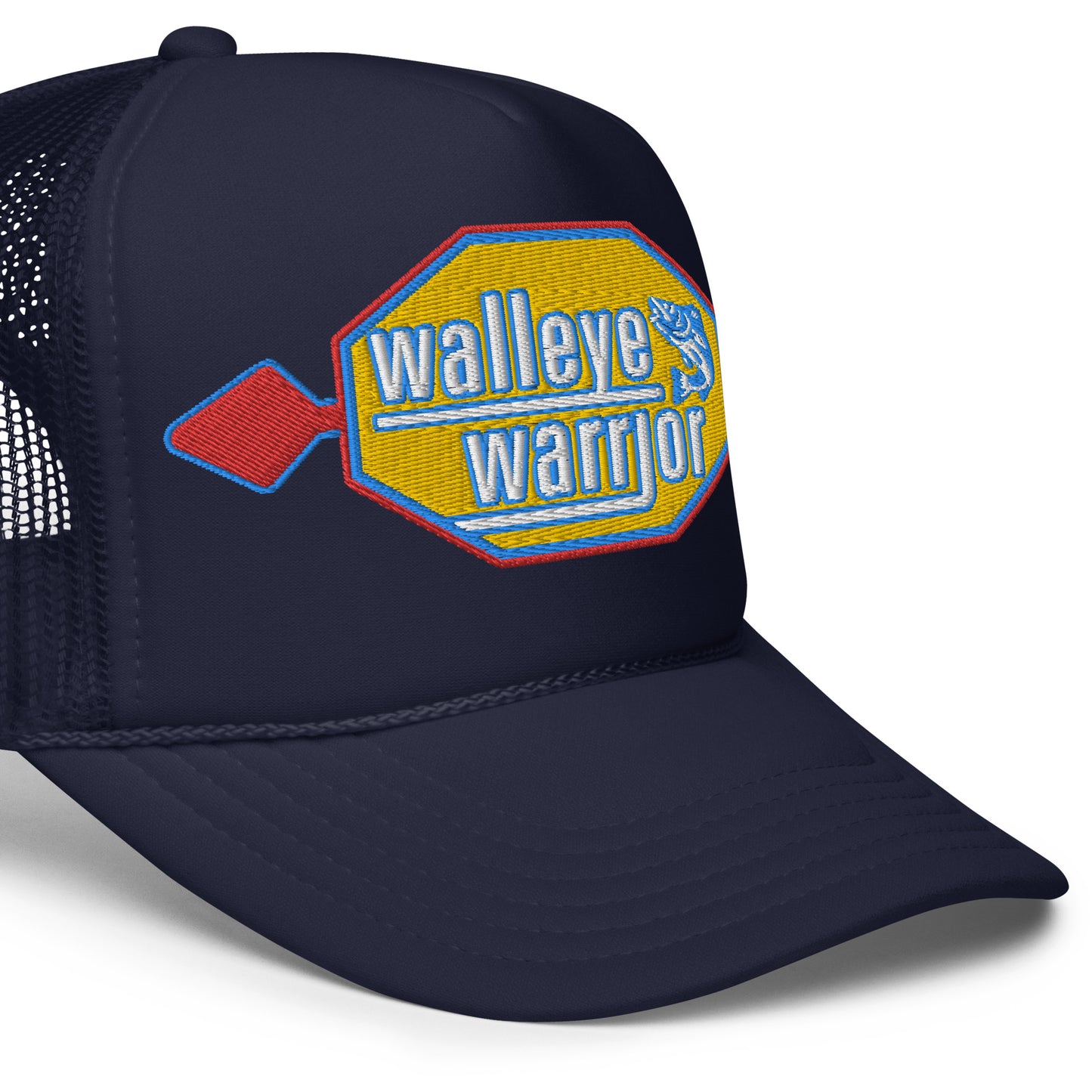 Walleye Warrior | foam trucker hat