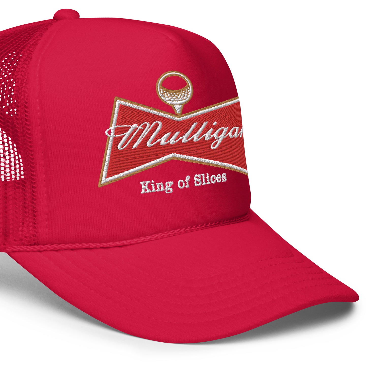 Mulligan, King of Slices | foam trucker hat