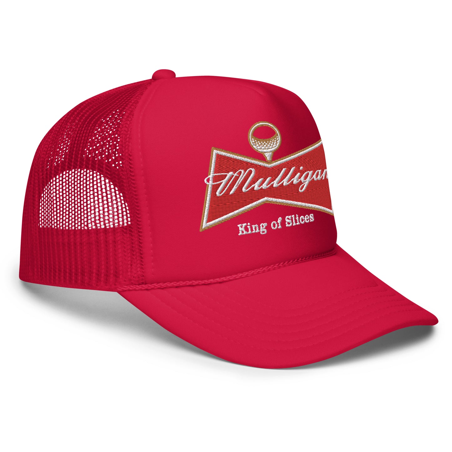 Mulligan, King of Slices | foam trucker hat