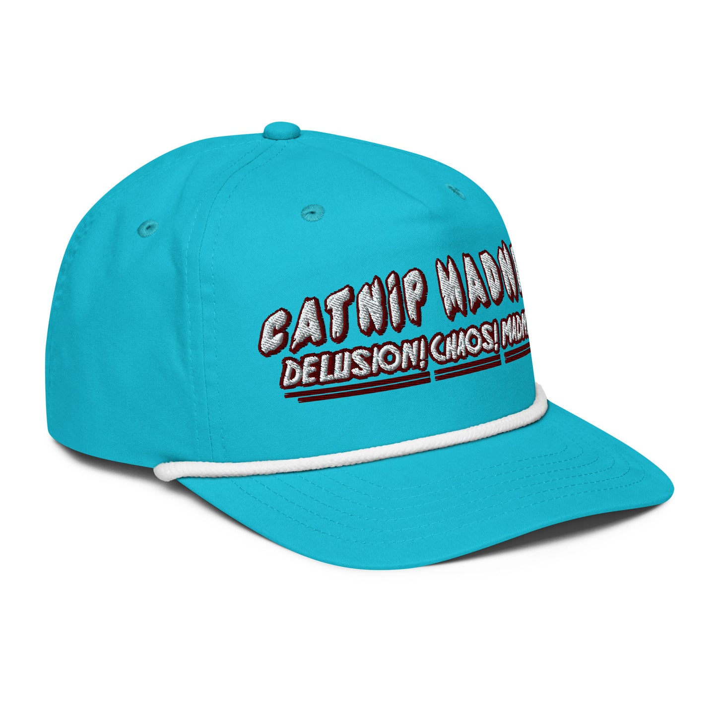 Catnip Madness | Stylish Golf rope Hat