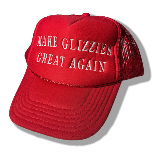Make Glizzies Great Again | Casual, Funny, Trendy, 45-47 MAGA Parody Foam Trucker Hat